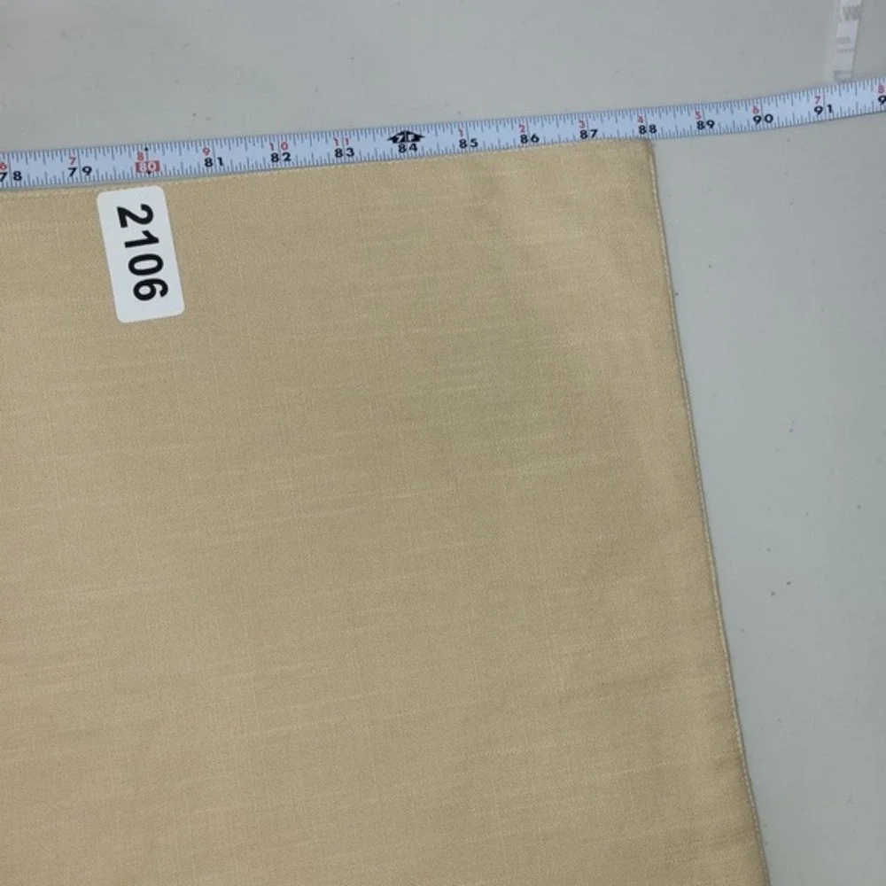 Pottery Barn Table Runner Tan Gold Brown‎ Medallion Paisley Cotton Farmhouse 90